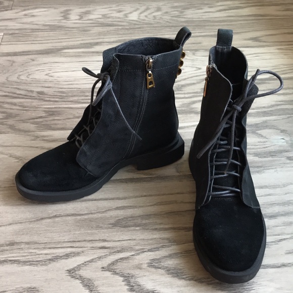 Rudsak genuine leather suede lace up boots size 37, US7 - Picture 3 of 9